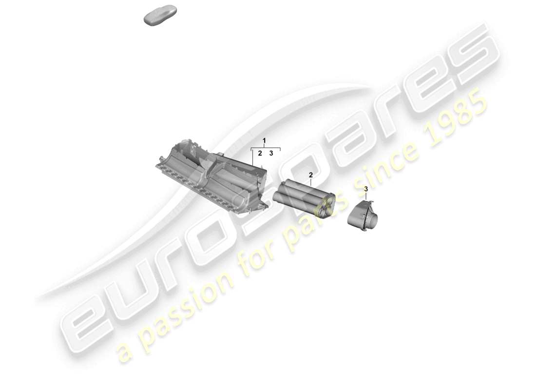 porsche 2024 (992-2) schema elettrico del filtro dell'aria pdm.992.129