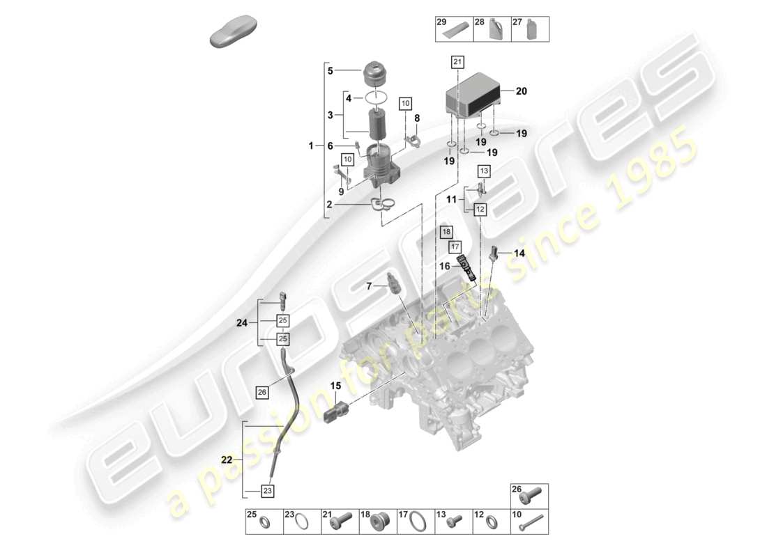 diagramma della parte contenente il codice parte 95510742700