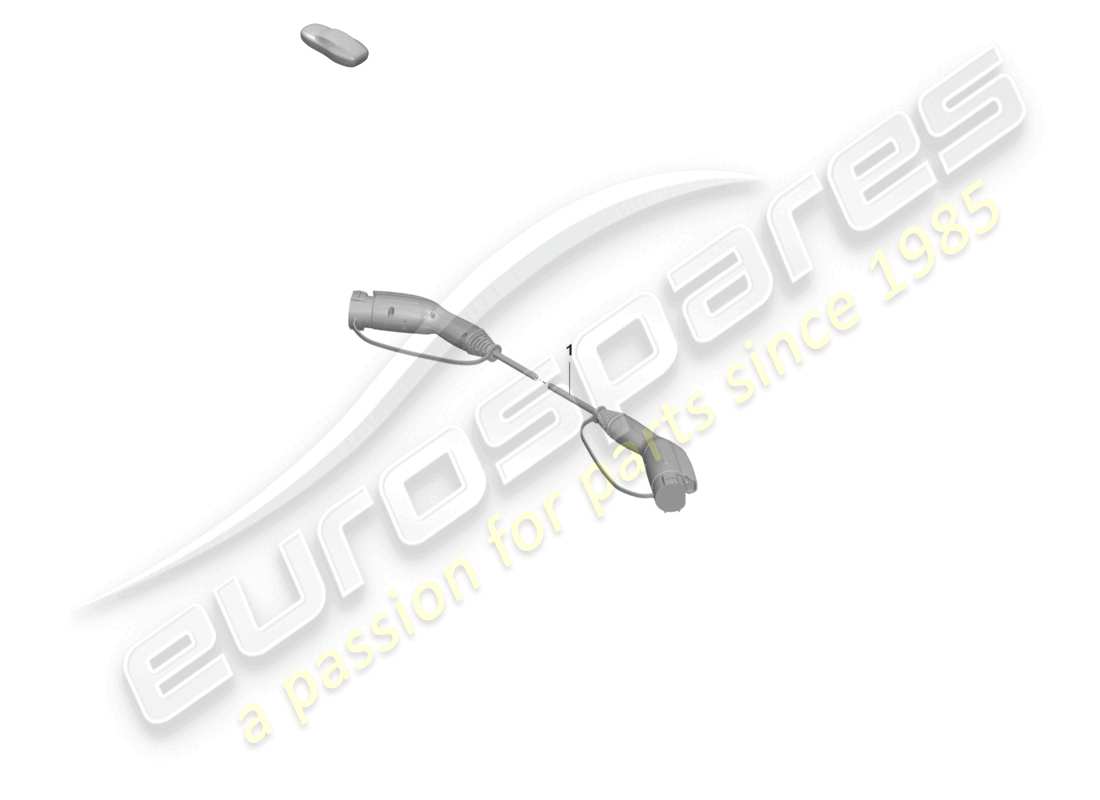porsche 2025 (taycan 9j1-2) cavo di ricarica per presa di rete diagramma delle parti