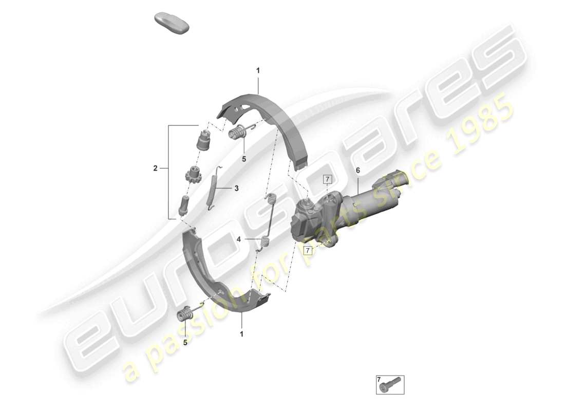 porsche 2022 (992-1 gt3/rs/st) freno di stazionamento d >>- 28.11.2021 diagramma delle parti