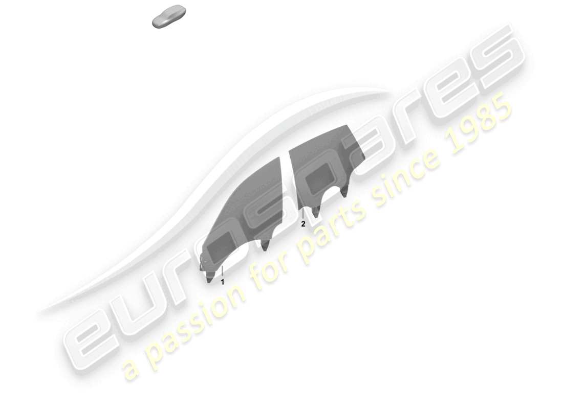 porsche 2026 (taycan 9j1-2) finestrino porta anteriore e posteriore diagramma delle parti