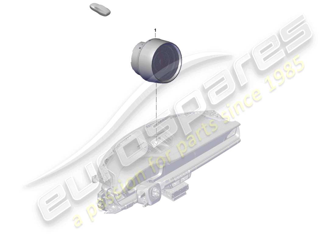 porsche 2025 (992-2 gt3) diagramma delle parti degli strumenti aggiuntivi