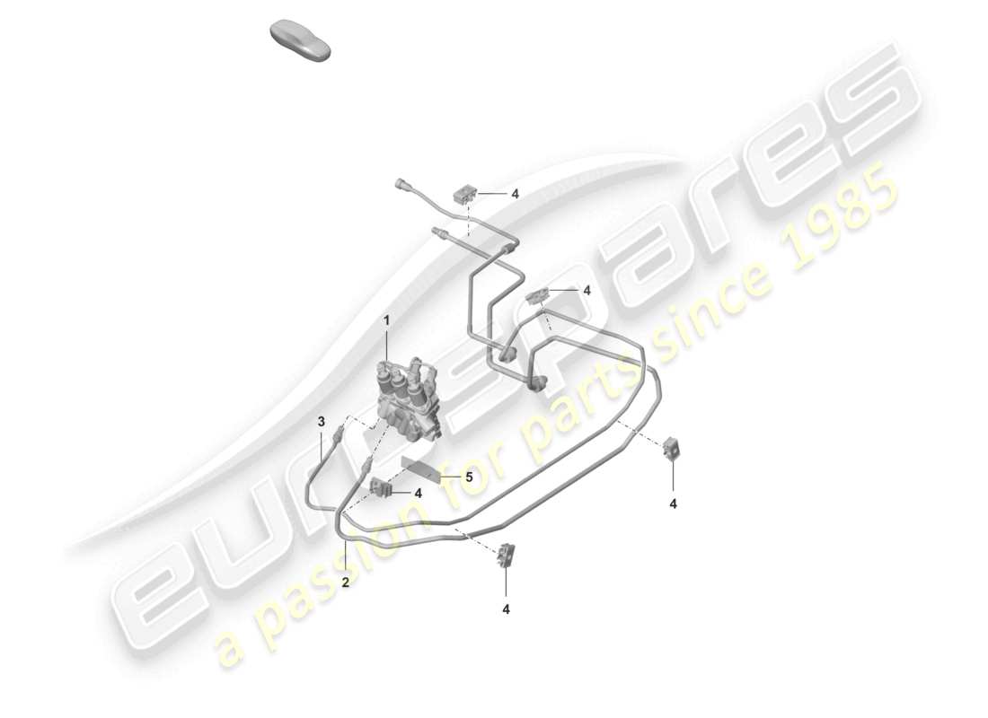 diagramma della parte contenente il codice parte paf008116