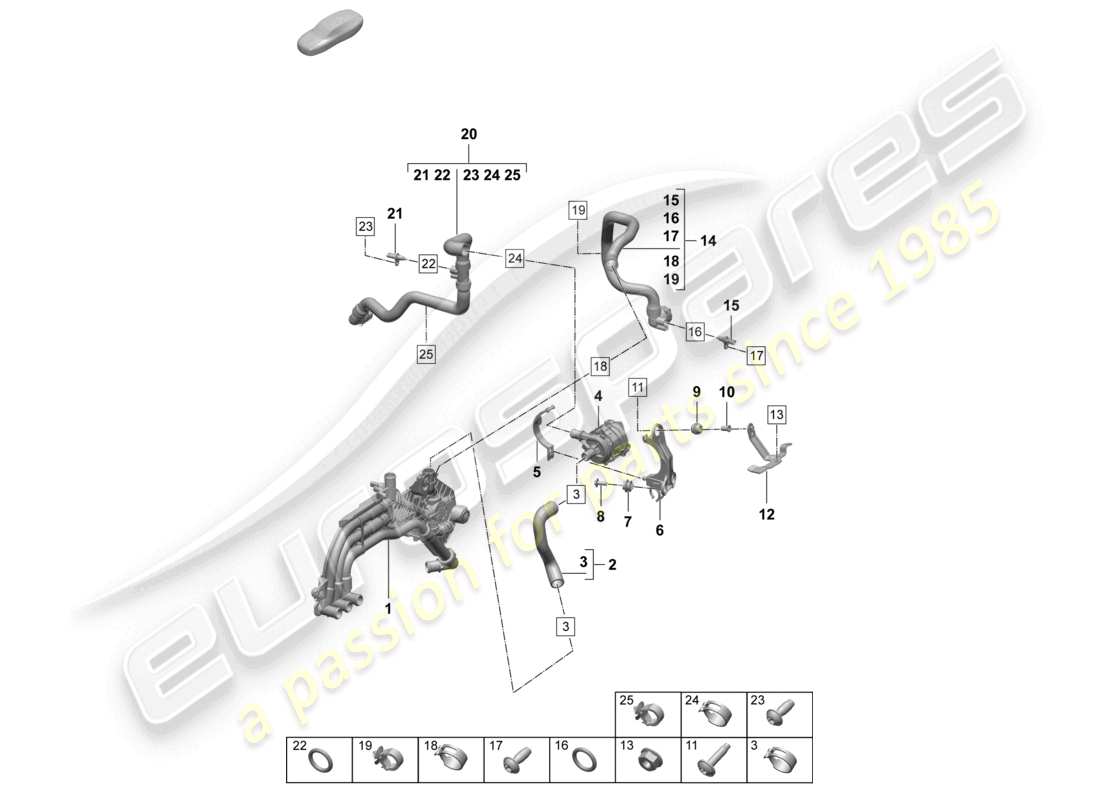 schema della parte contenente il codice n 90697201