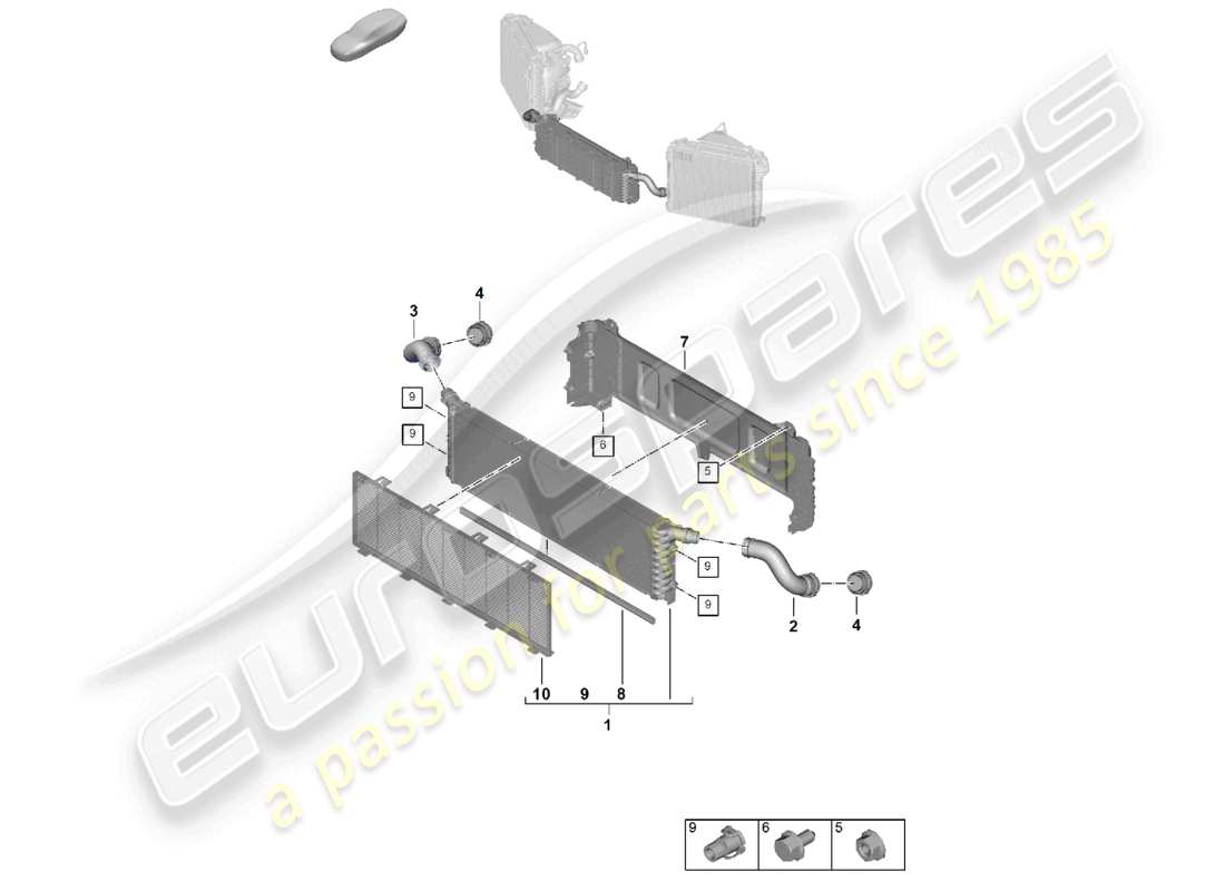 diagramma della parte contenente il codice parte 992121629a