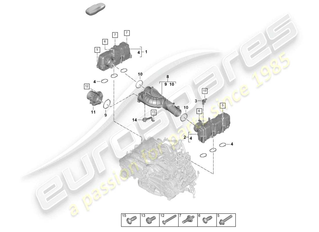 diagramma della parte contenente il codice parte paa133141