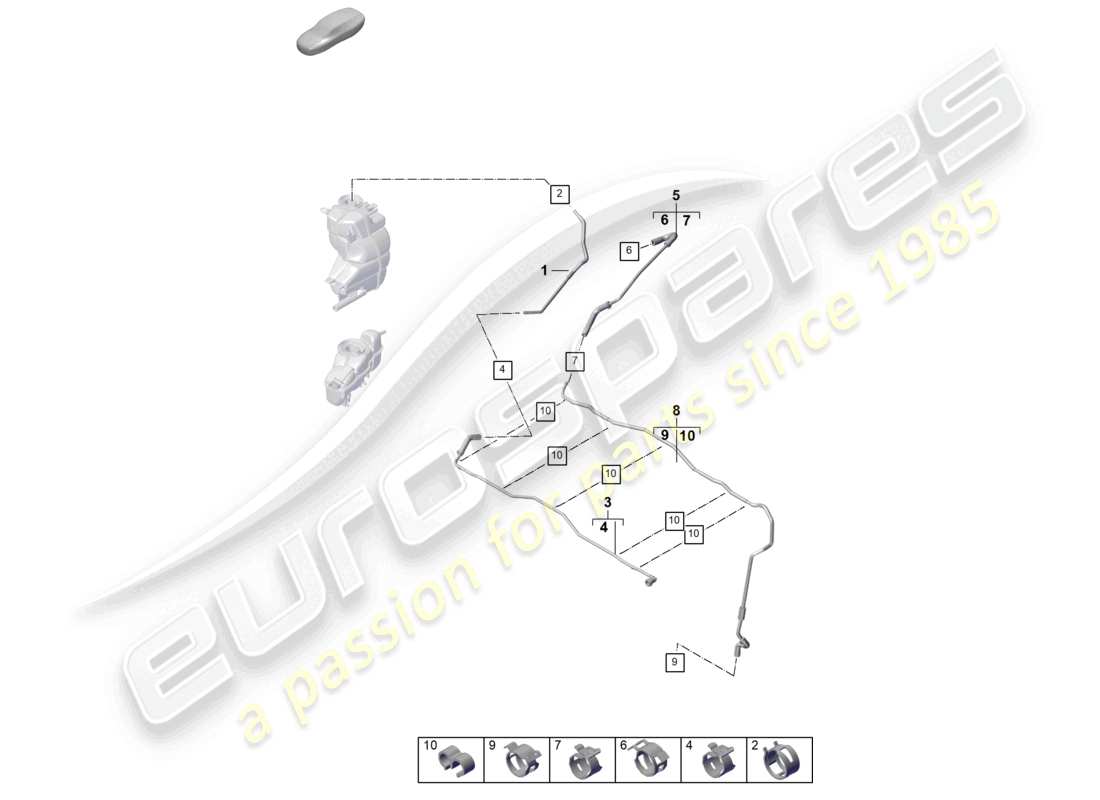diagramma della parte contenente il codice parte n10588701