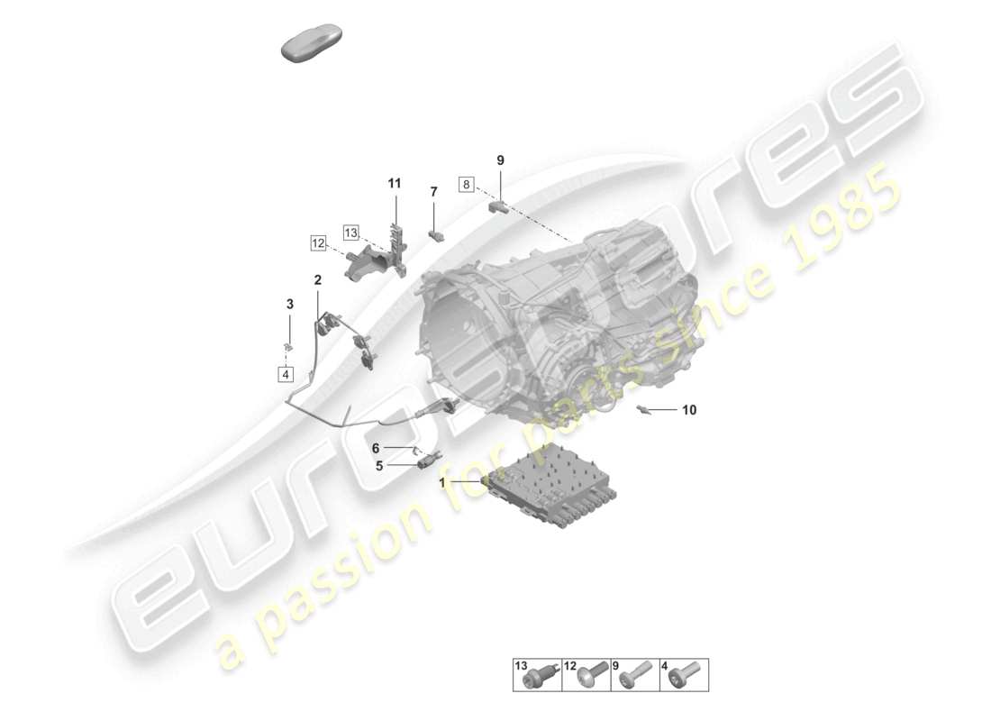 diagramma della parte contenente il codice parte 0dt325101c