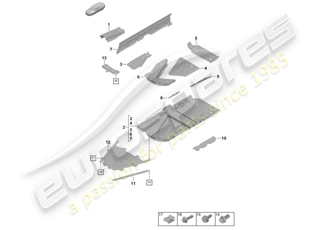 diagramma della parte contenente il codice parte 992802206 ygrv