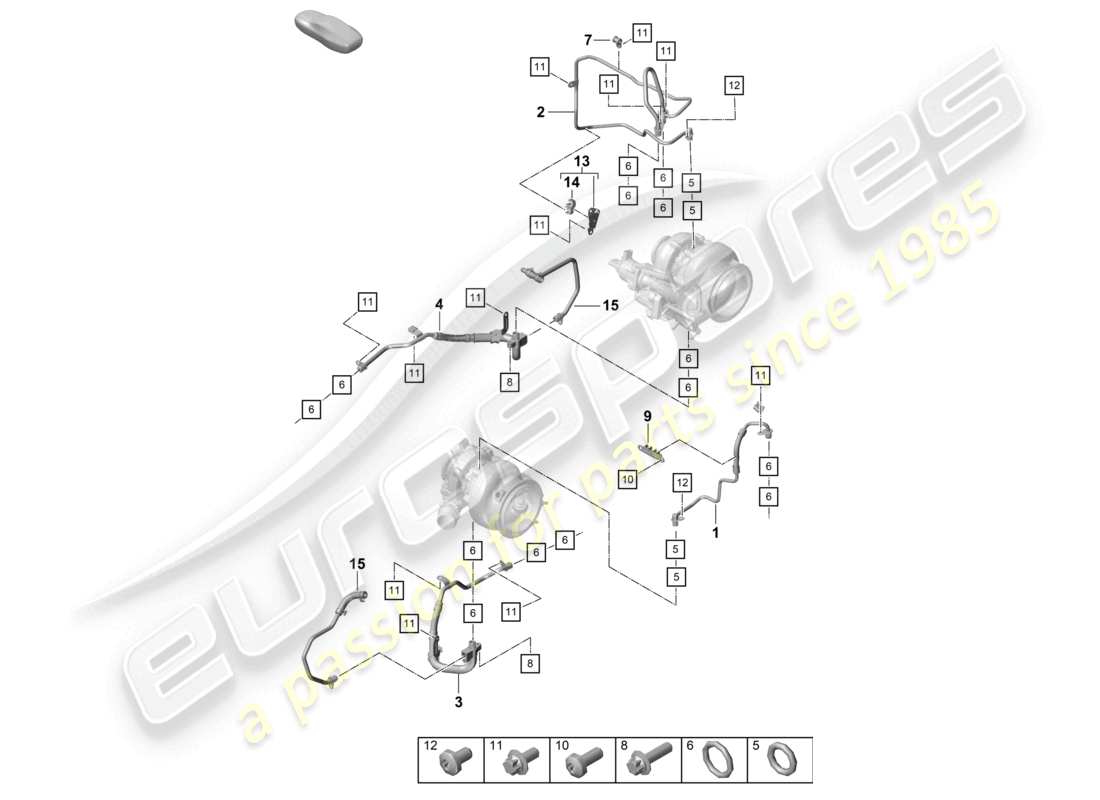 diagramma della parte contenente il codice parte paf008276
