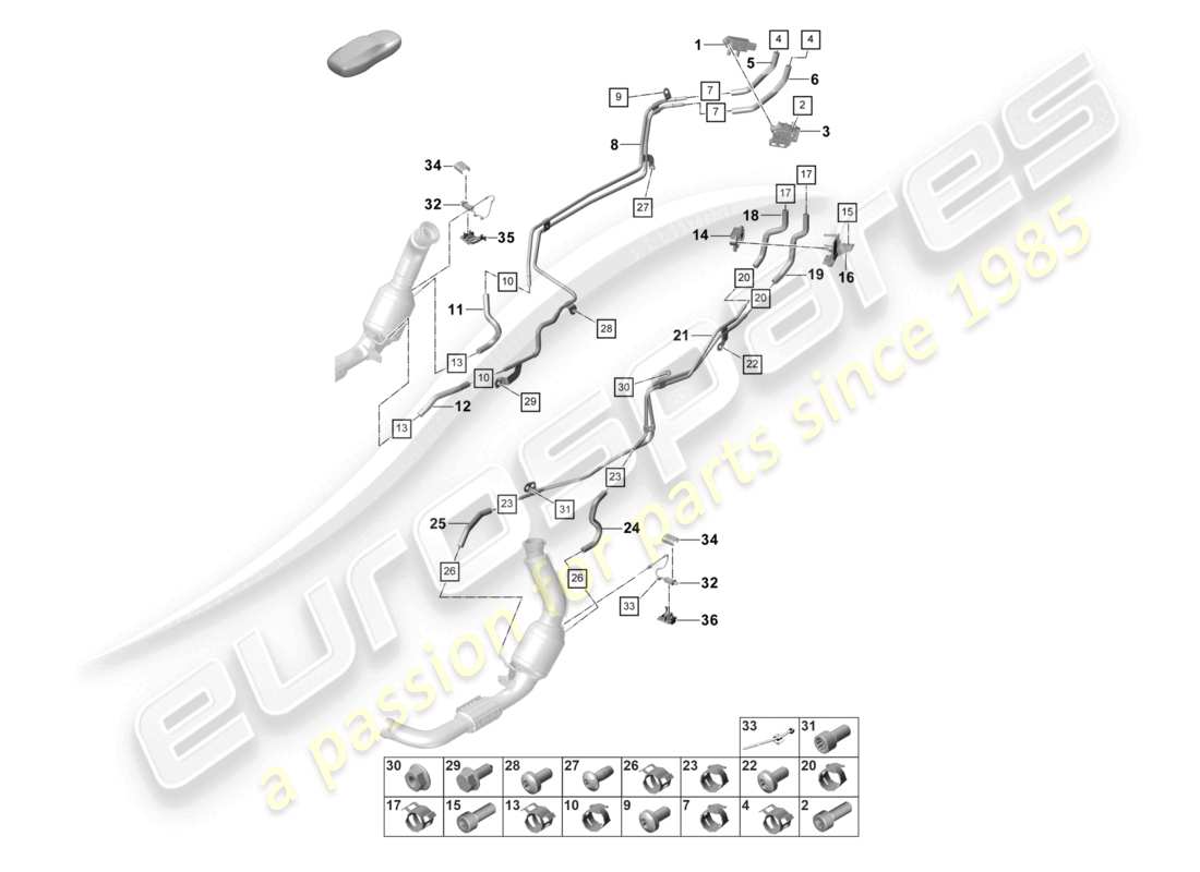 diagramma della parte contenente il codice parte 9a7131685