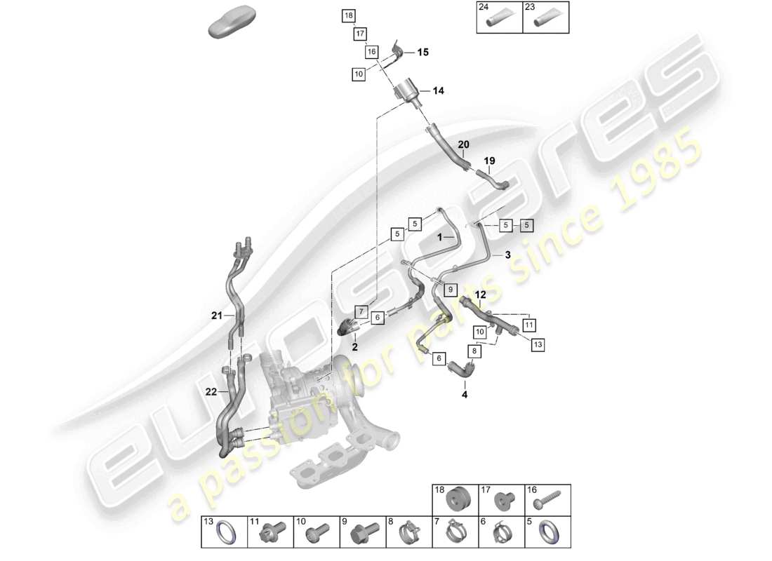 diagramma della parte contenente il codice parte paf008288a
