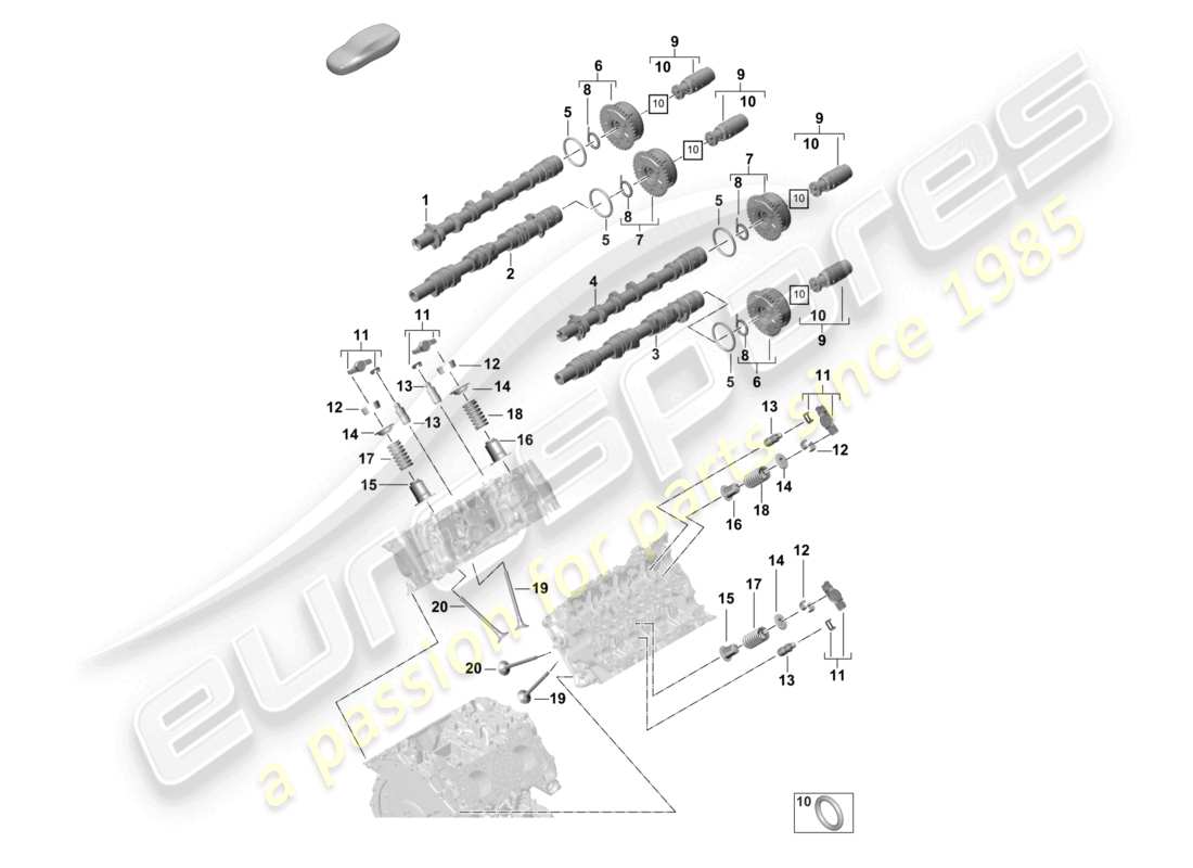 diagramma della parte contenente il codice parte 9a7109087