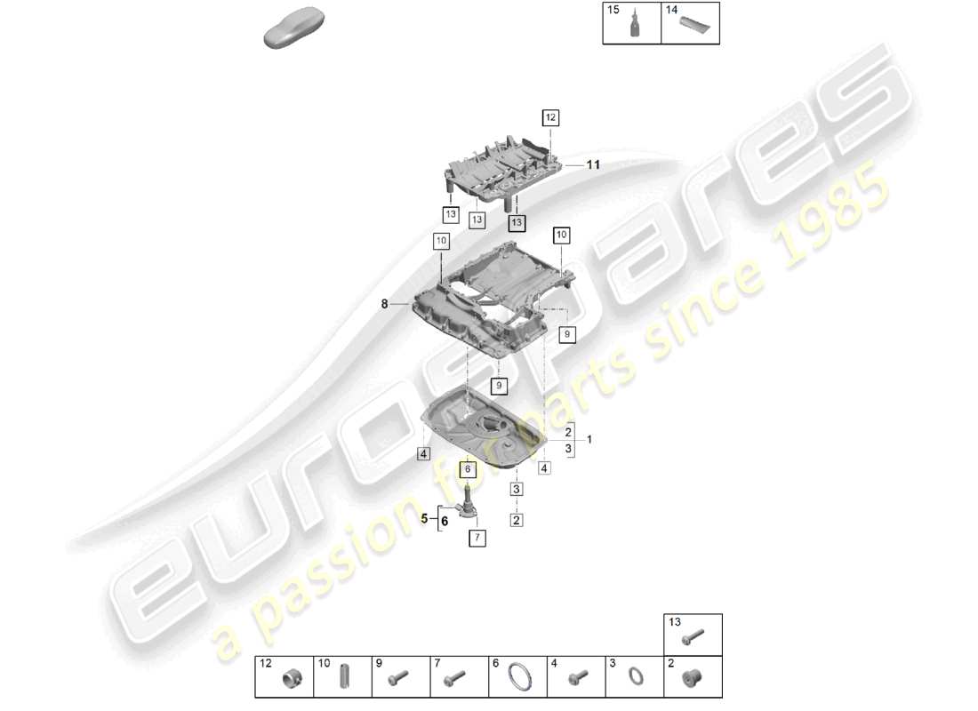 diagramma della parte contenente il codice parte paf105714