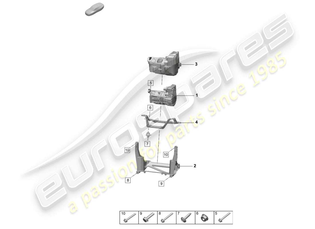 diagramma della parte contenente il codice parte paf913051