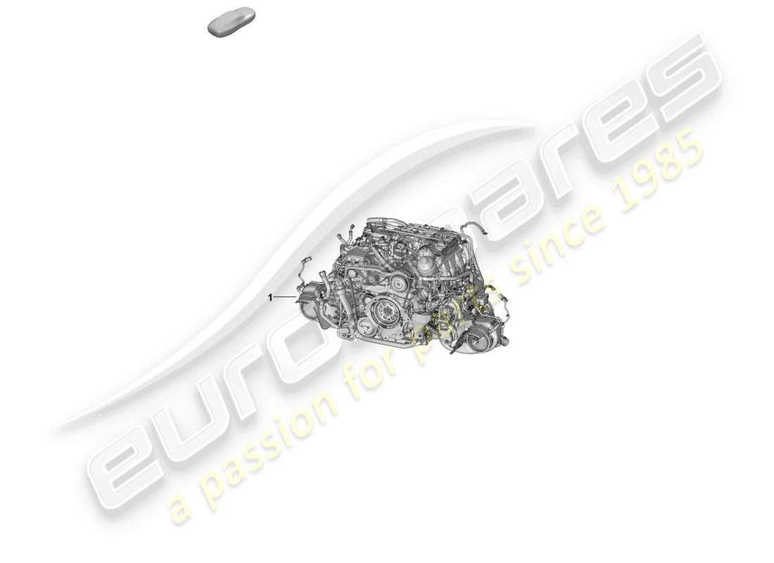 porsche 2021 (992-1) schema delle parti del motore di ricambio (completo)