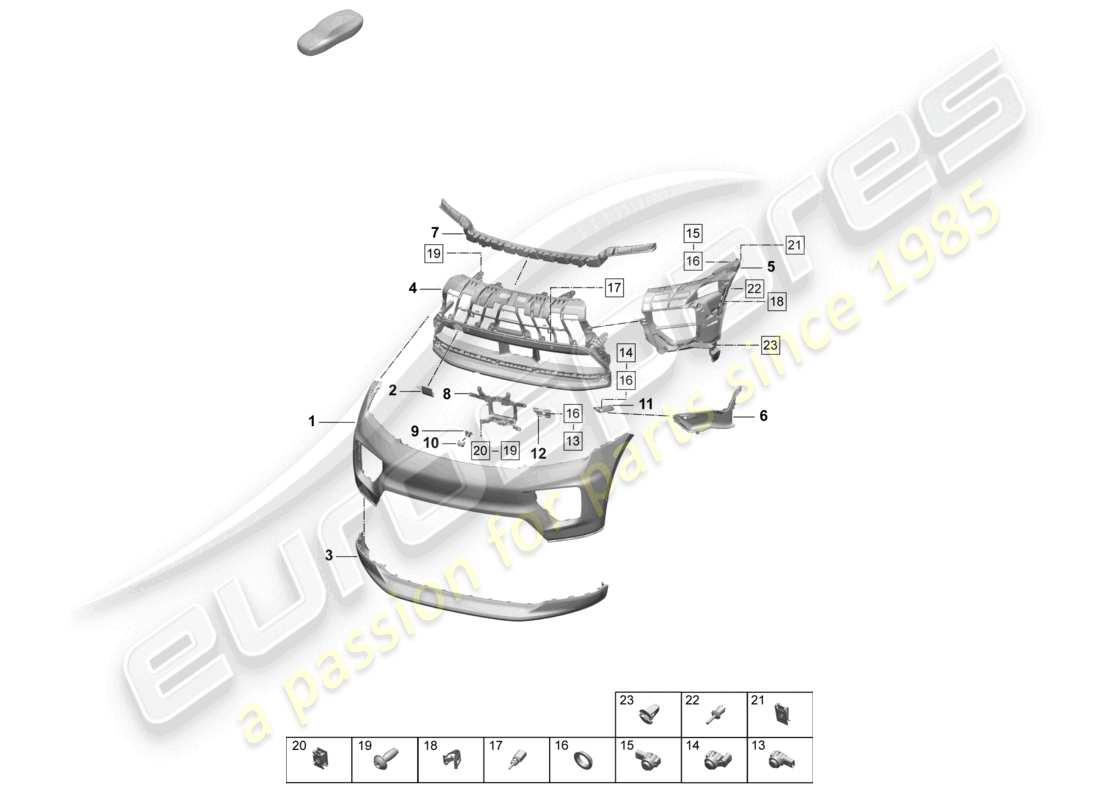 diagramma della parte contenente il codice parte n91090701