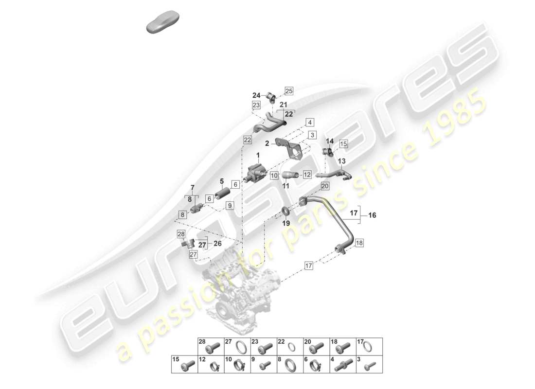 diagramma della parte contenente il codice parte n10845201