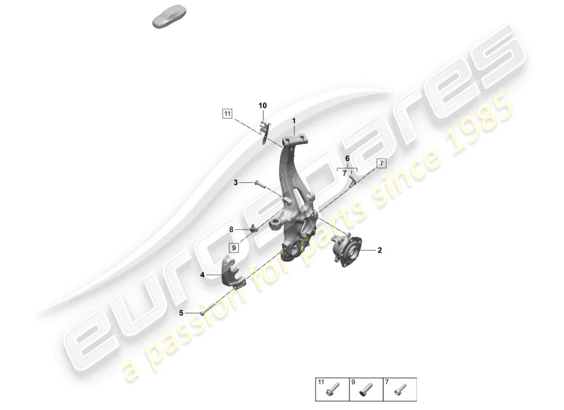 diagramma della parte contenente il codice parte paf910329