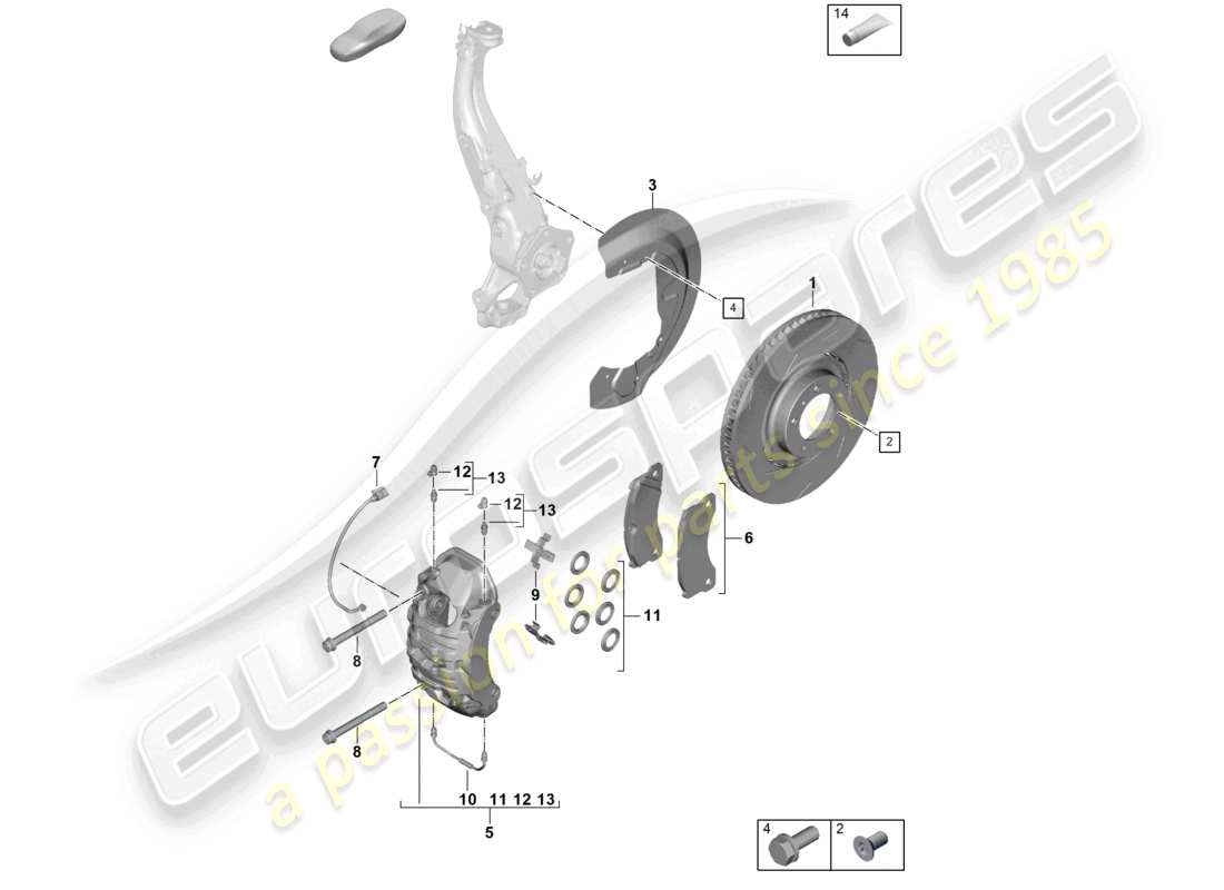 diagramma della parte contenente il codice parte 971615302l