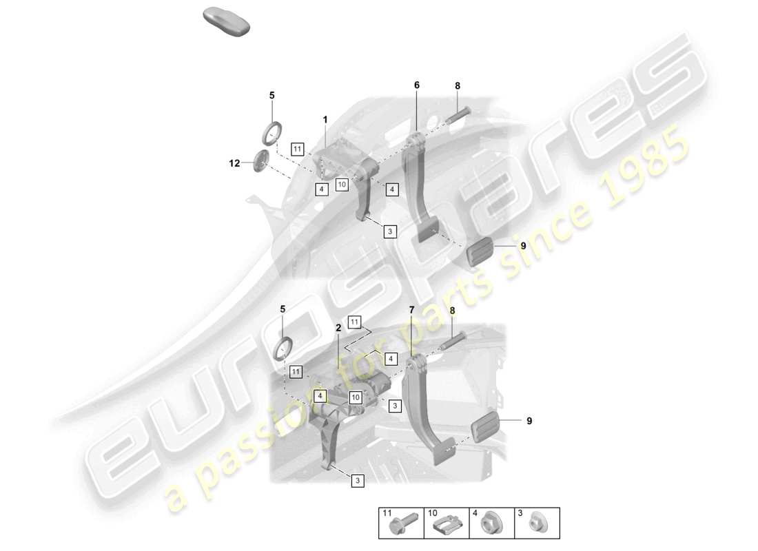 diagramma della parte contenente il codice parte n90761103