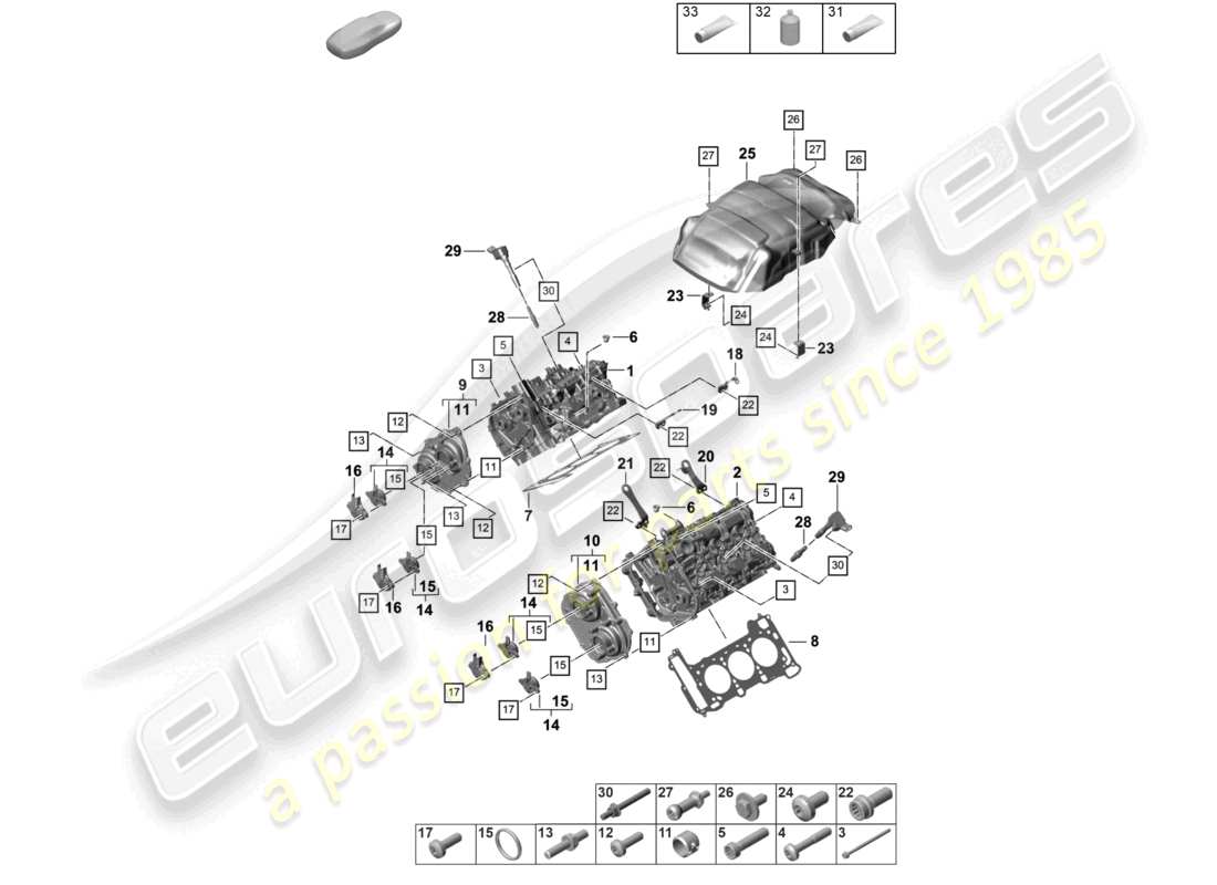diagramma della parte contenente il codice parte pac109259