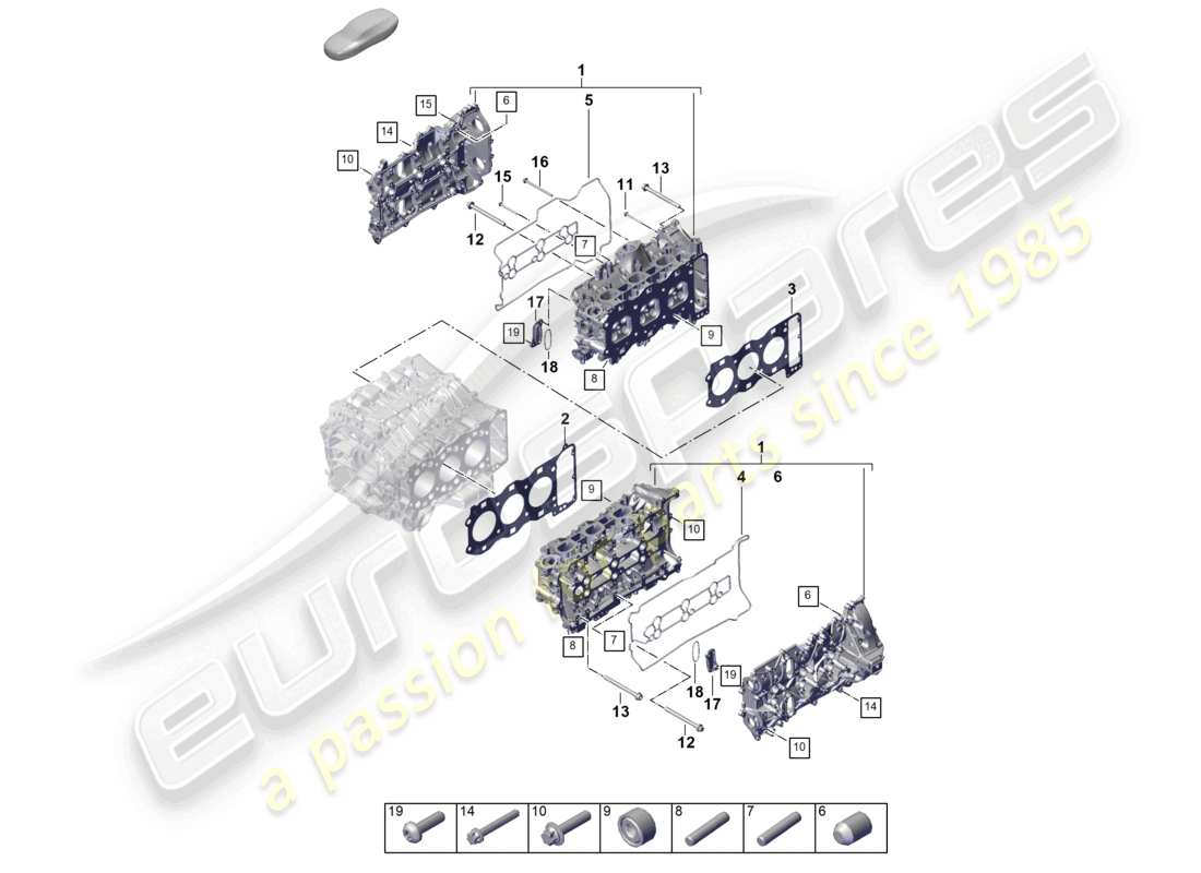 diagramma della parte contenente il codice parte paf007759