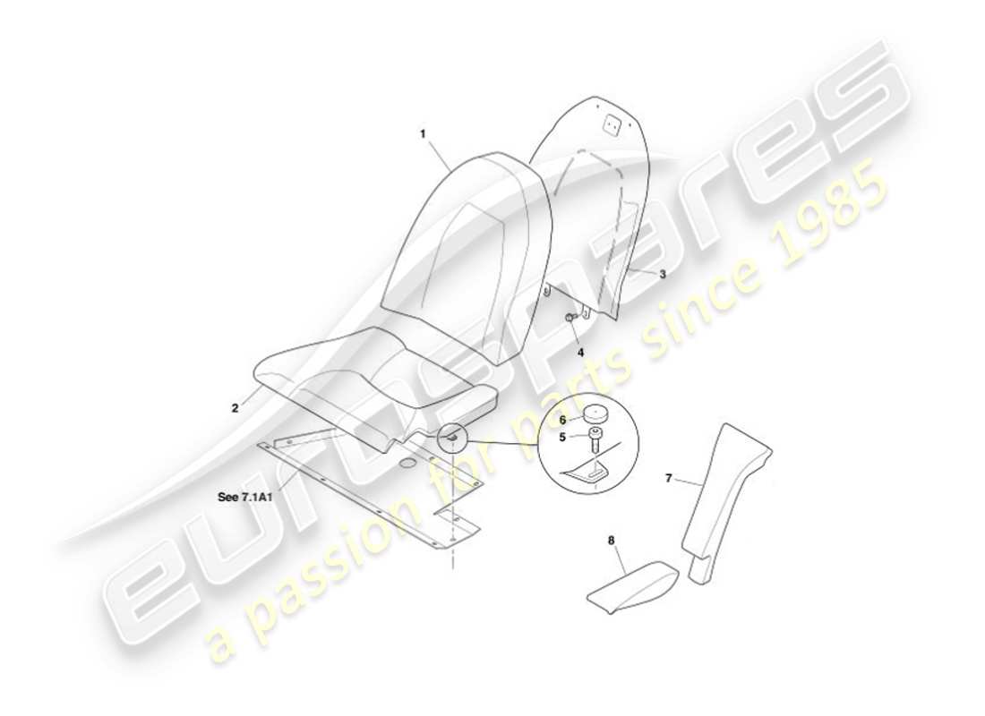 diagramma della parte contenente il numero della parte 1r12-743155-aaw