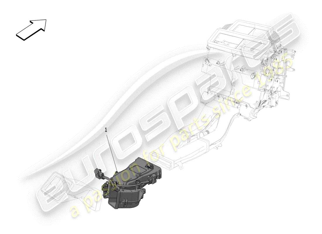 maserati grecale modena (2023) unità a/c: schema particolare dispositivi tunnel