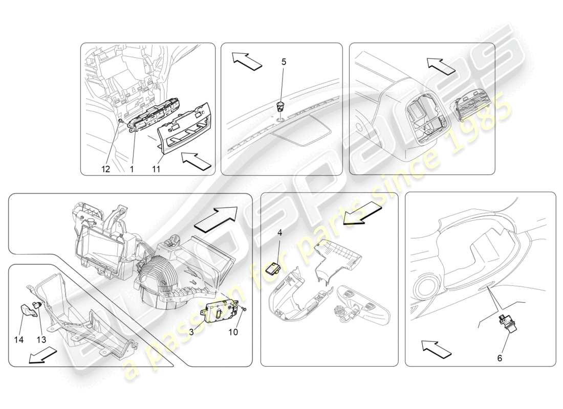 diagramma della parte contenente il codice parte 670035713