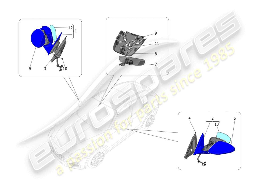 diagramma della parte contenente il codice parte 670206412
