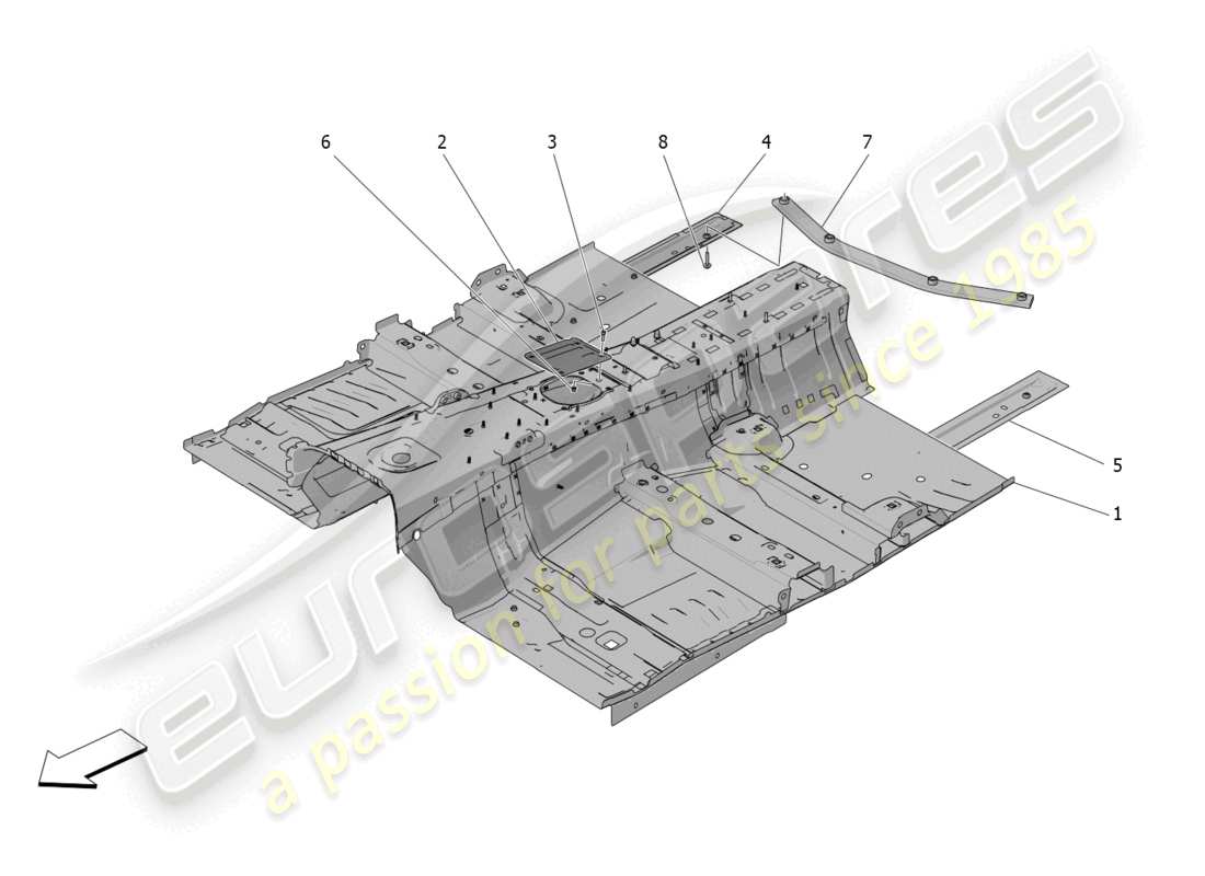diagramma della parte contenente il codice parte 673014253