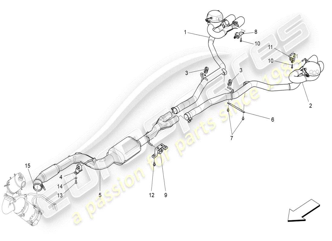diagramma della parte contenente il codice parte 670105271