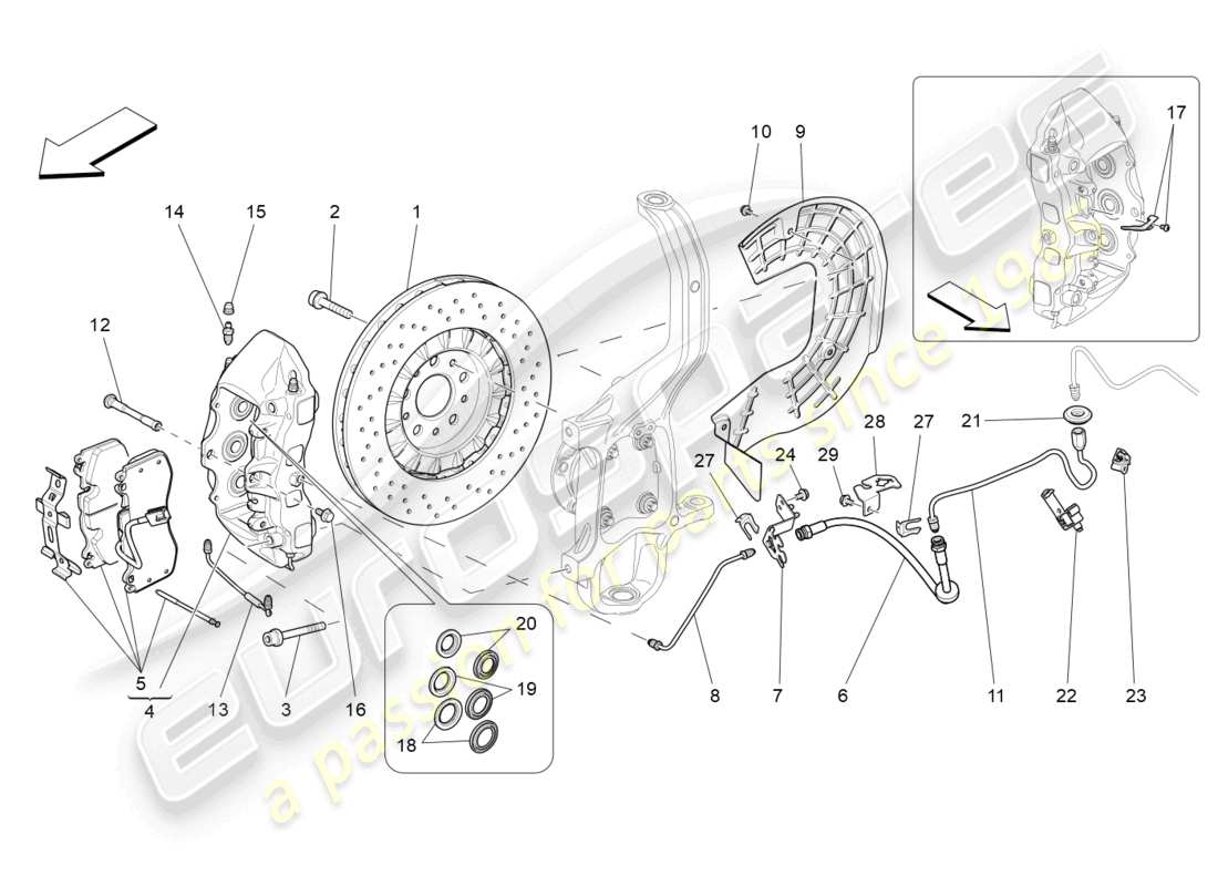diagramma della parte contenente il codice parte 673010330