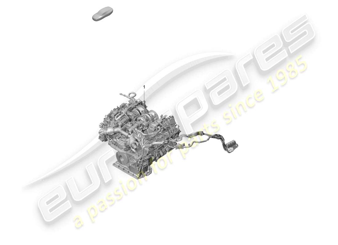 porsche 2021 (panamera 971-2) schema delle parti del motore di ricambio (completo)