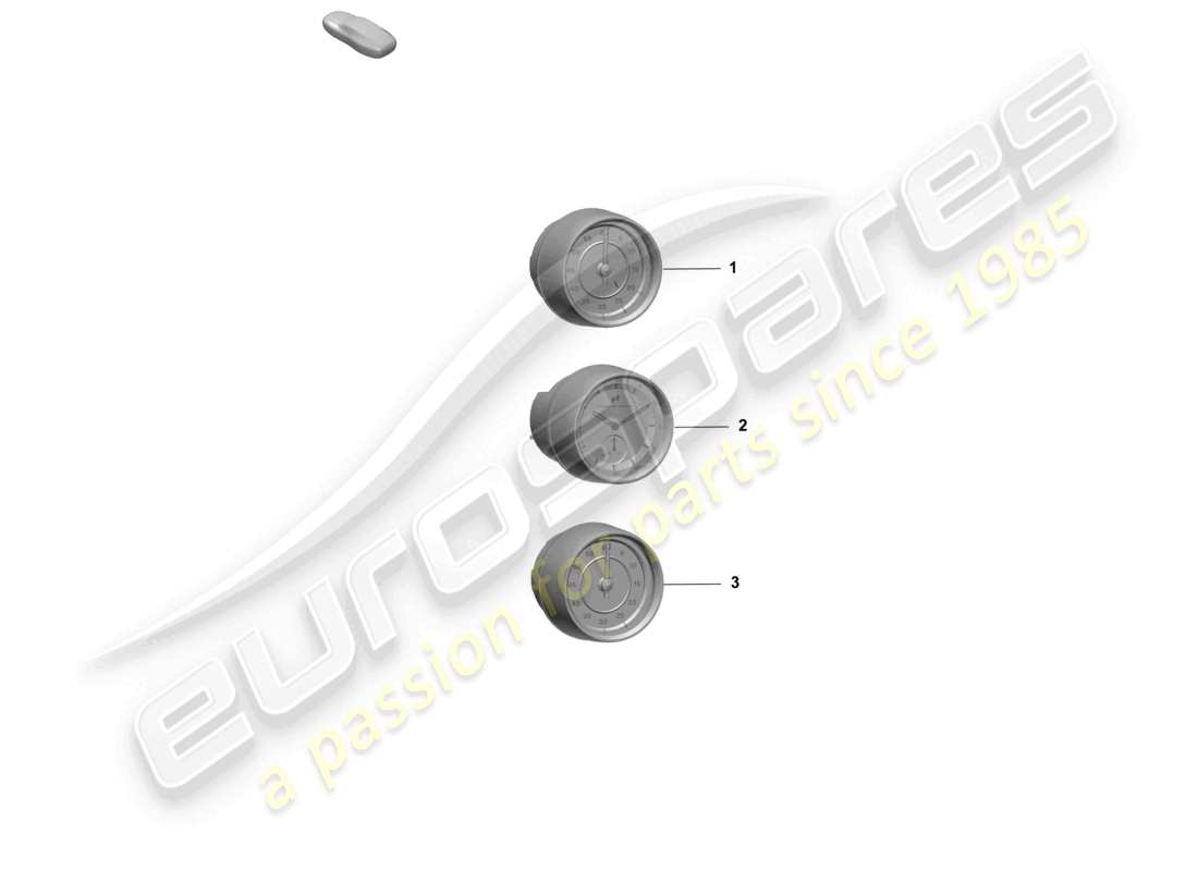 porsche 2025 (taycan 9j1-2) strumenti aggiuntivi diagramma delle parti
