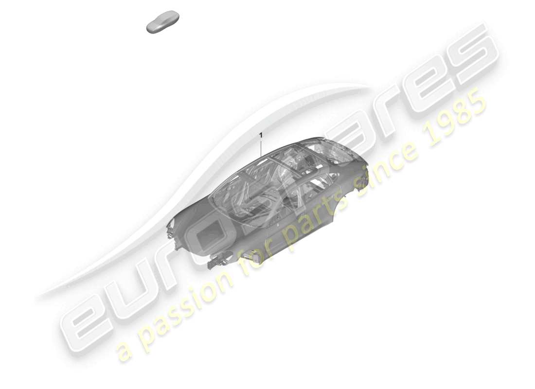 porsche 2021 (panamera 971-2) schema delle parti della carrozzeria