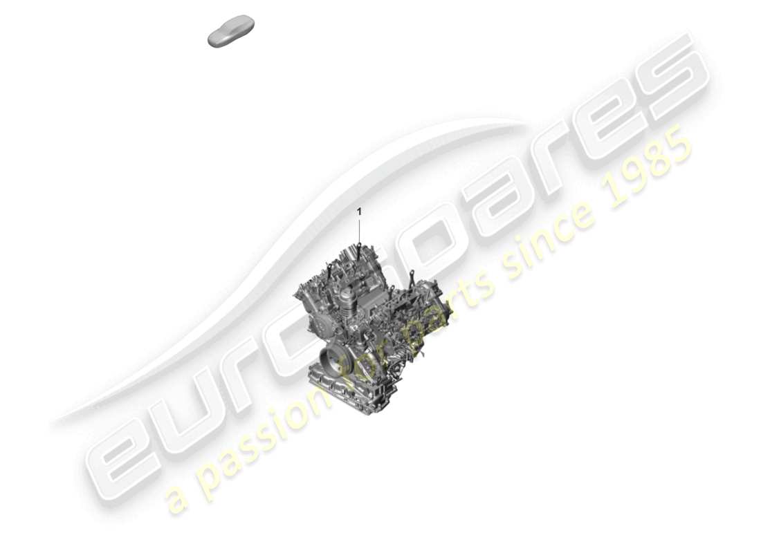 porsche 2021 (panamera 971-2) schema delle parti del motore base