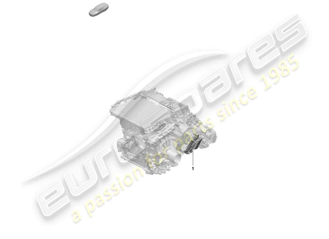 porsche 2025 (macan-e) centralina per bloccaggi differenziali diagramma delle parti