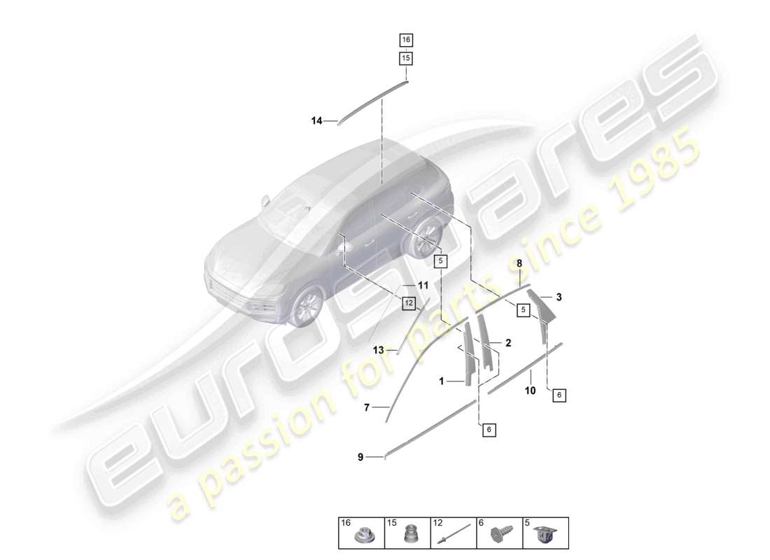 diagramma della parte contenente il codice parte 9y0839901c