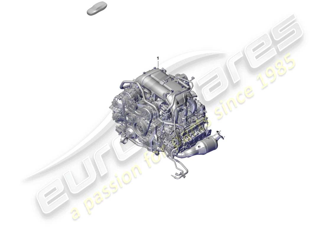 porsche 2021 (718 cayman gt4) motore di sostituzione schema delle parti