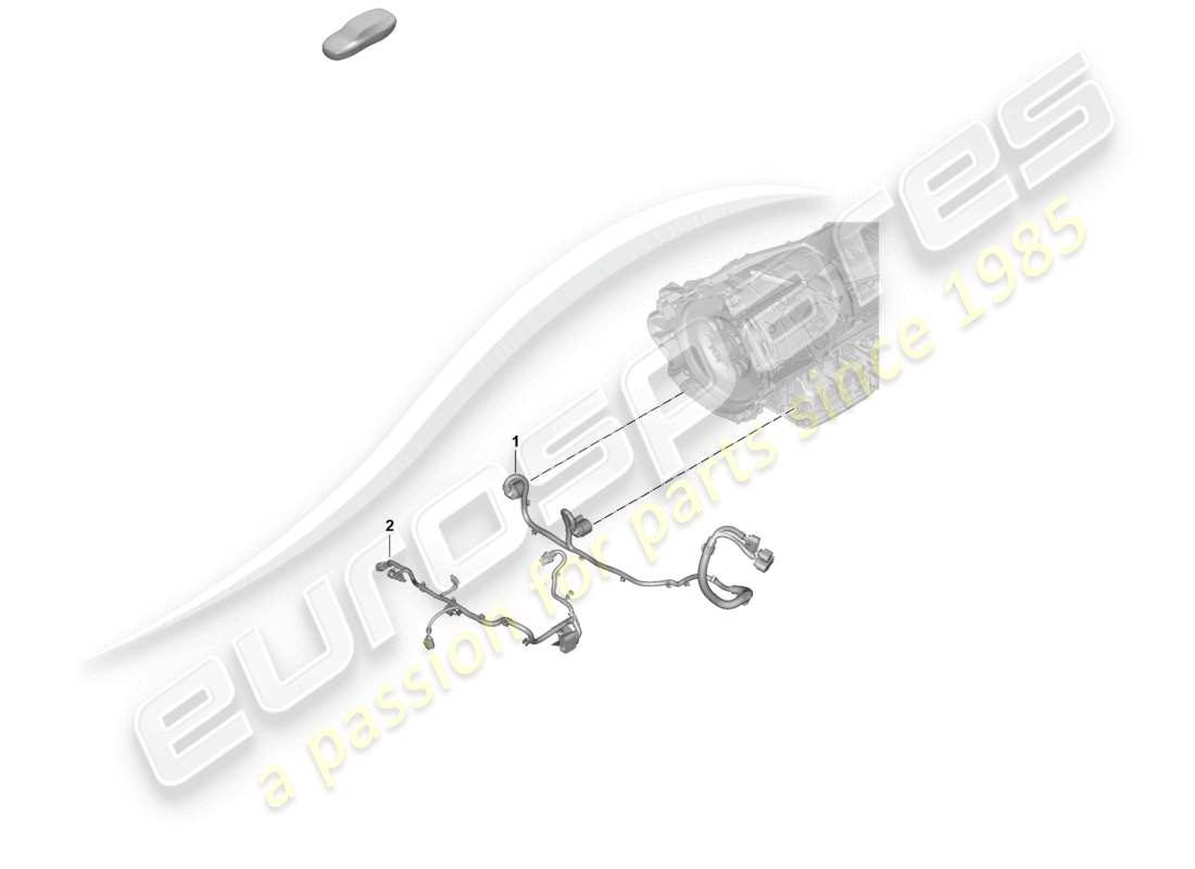 porsche 2026 (panamera 976) cablaggio per cambio cablaggio per scambiatore di calore schema elettrico