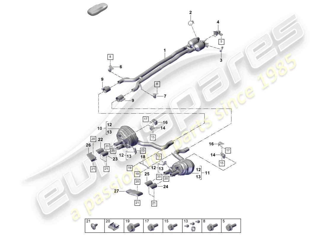 diagramma della parte contenente il codice parte 9a725382350