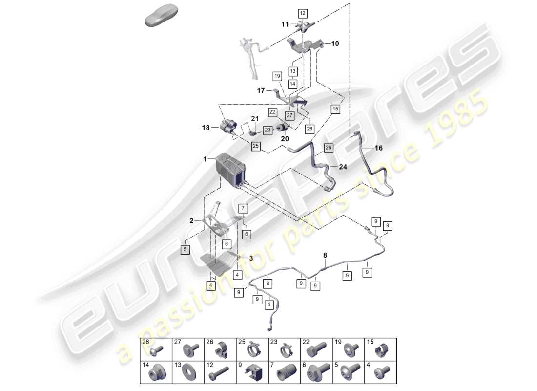 diagramma della parte contenente il codice parte pab201827
