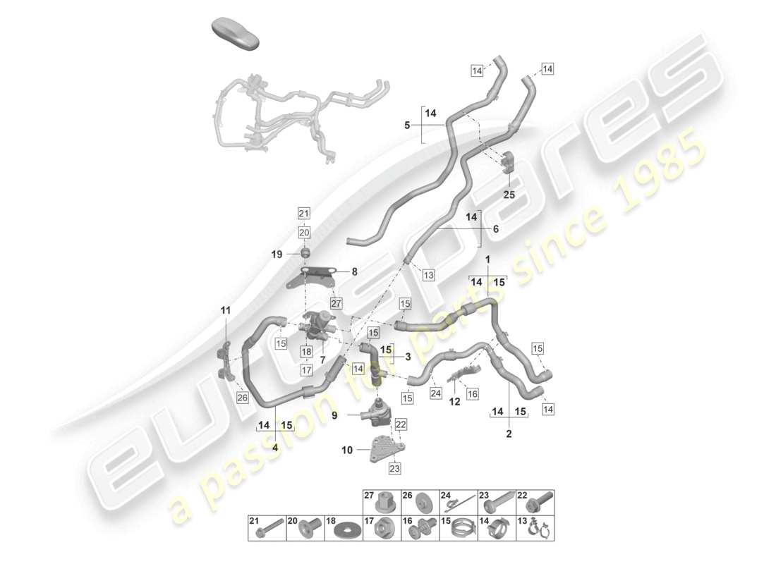 diagramma della parte contenente il codice parte 9a781959511
