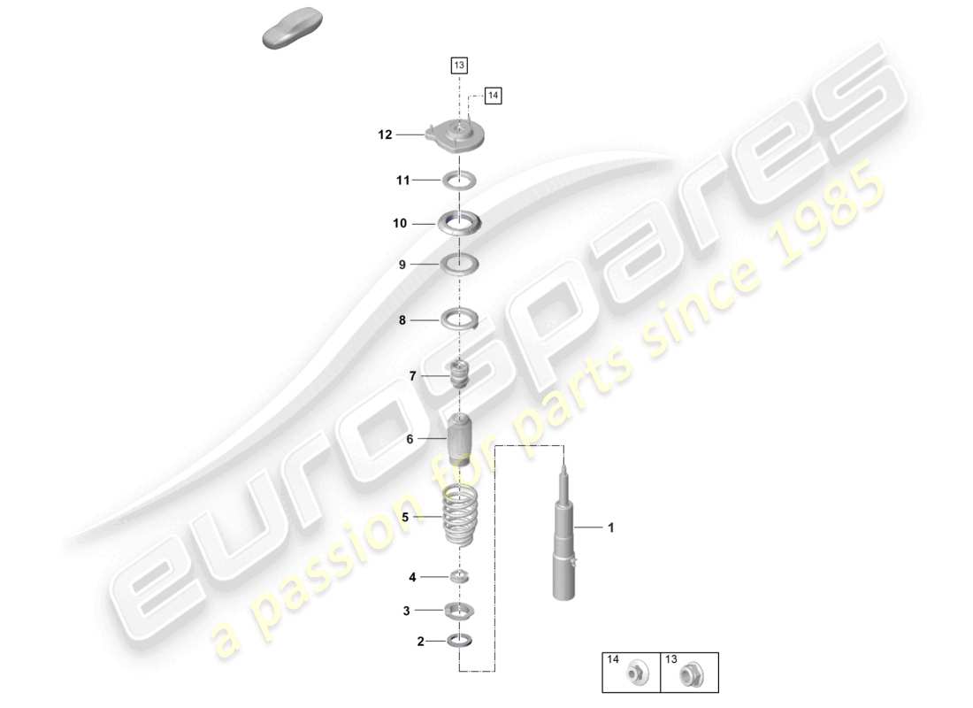 diagramma della parte contenente il codice parte 992412253