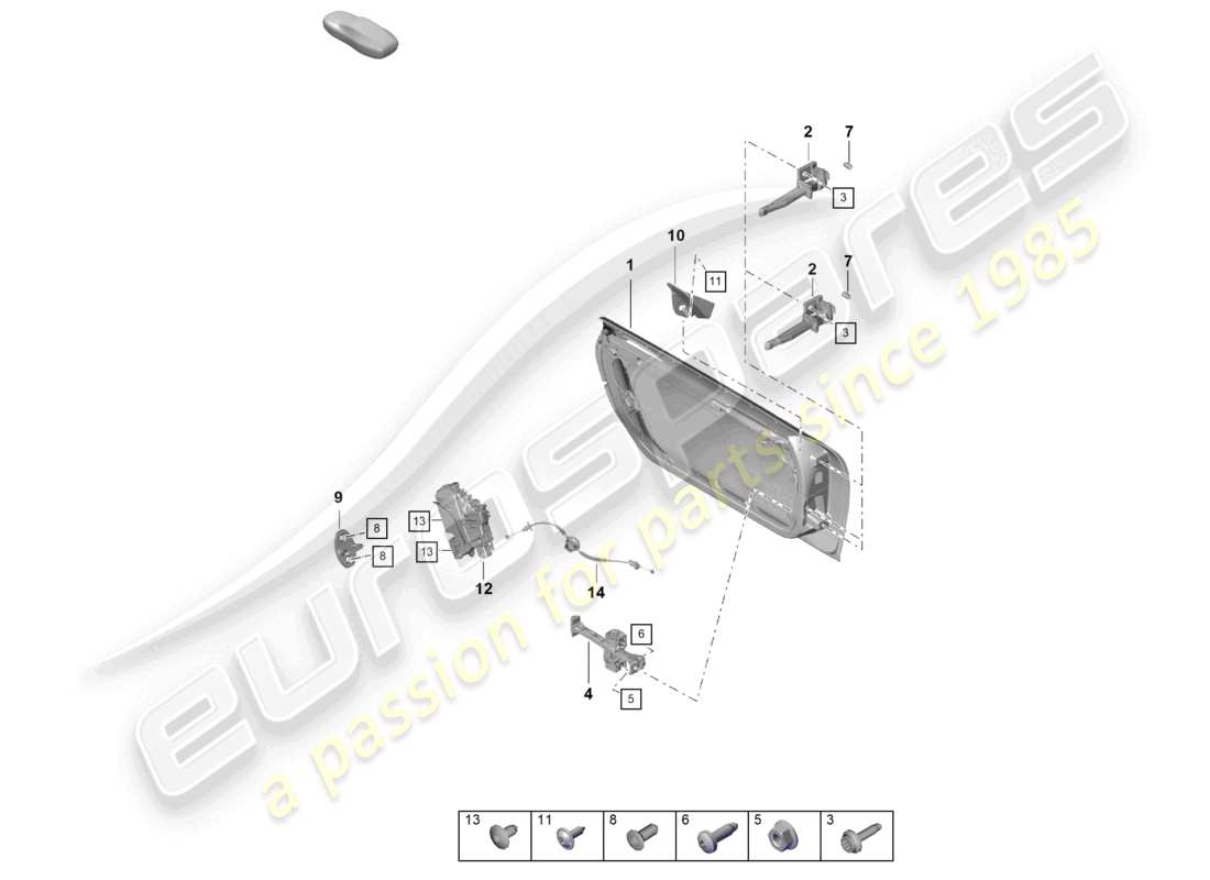 diagramma della parte contenente il codice parte 982831051aygrv