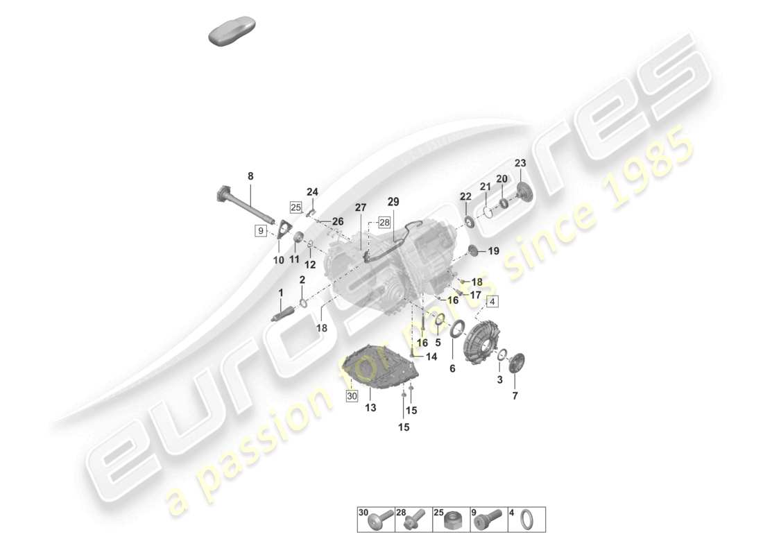 diagramma della parte contenente il codice parte 0dt321415