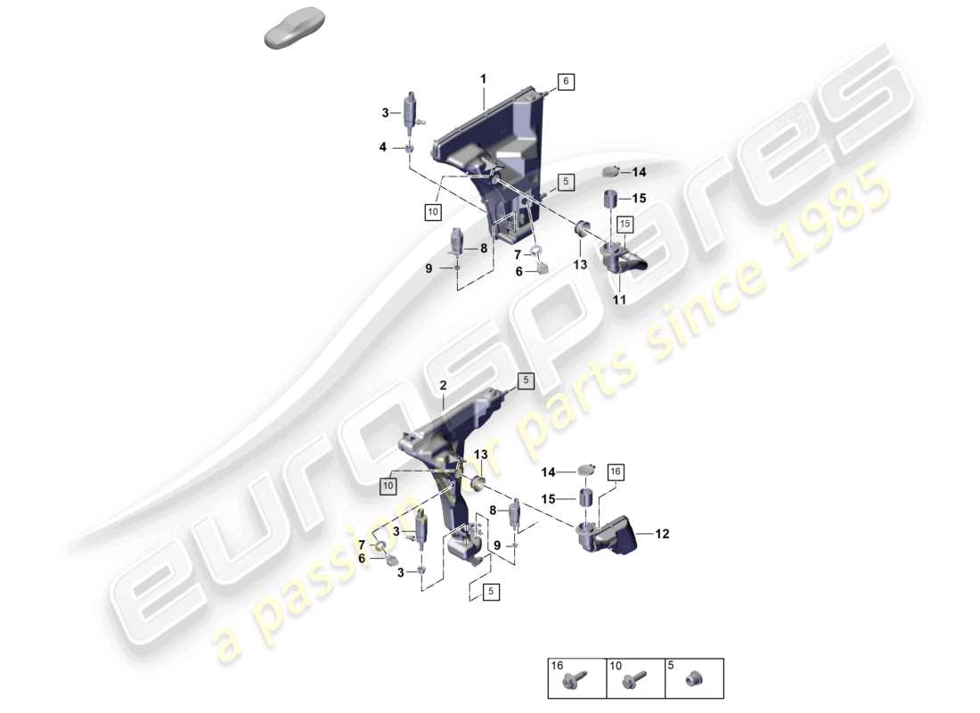 diagramma della parte contenente il codice parte 6r0955681