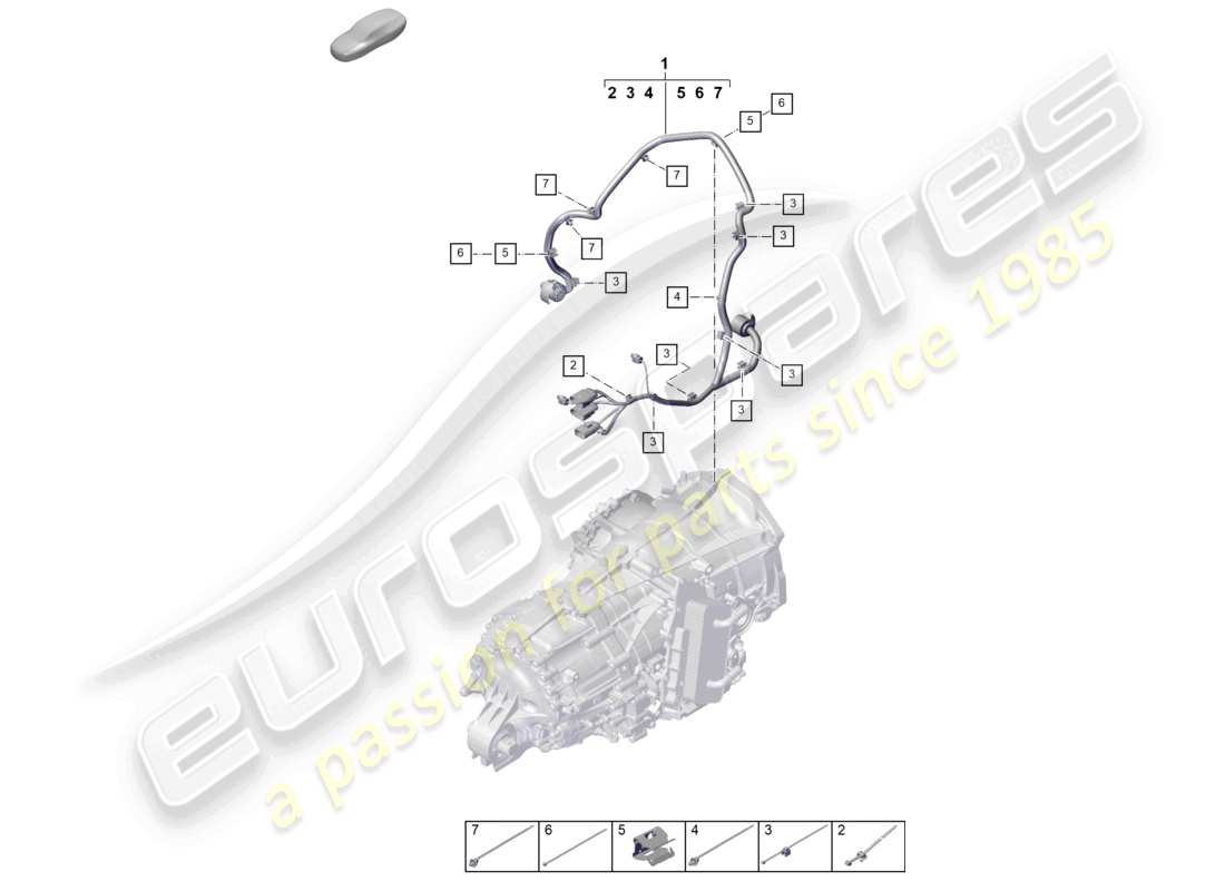 diagramma della parte contenente il codice parte paf106598